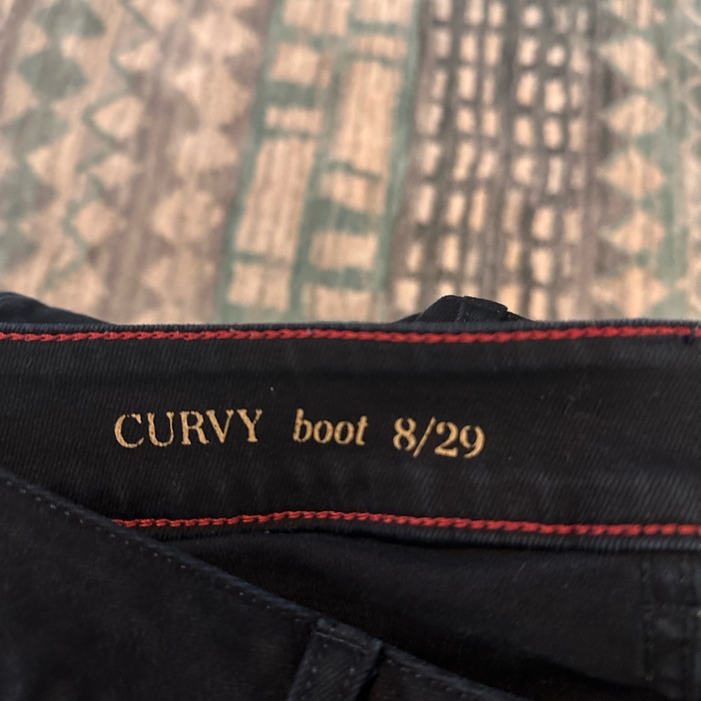 Ann Taylor Black Curvy Bootcut Jeans